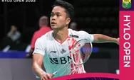 Head to Head Anthony Ginting Vs Chou Tien Chen Final Hylo Open 6 November 2022, Anthony Ginting Unggul