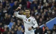 Cristiano Ronaldo Kapten Manchester United VS Villa