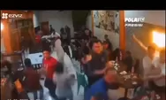 KONYOL! Para Preman Salah Sasaran Serang Polisi di Warkop Makassar Viral di Media Sosial