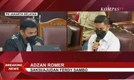 Soal senjata yang diduga diambil Bripka Ricky Rizal sehari sebelum penembakan Yosua, jawaban ajudan beda-beda