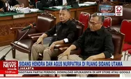 Saksi  Seno batal hadir karena sakit  di persidangan dengan terdakwa  Hendra Kurniawan dan Agus Nurpatria 