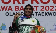 Raih Emas Atlit Taekwondo Cantik Ini Mengaku Sangat Senang