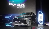 Mobil listrik All New Toyota bZ4X dijual nyaris Rp 1,2 miliar OTR Jakarta, berikut daftar cicilannya 