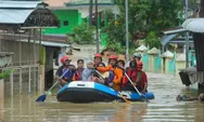 Evakuasi Warga Terdampak Banjir Oleh BPBD Kabupaten Tangerang