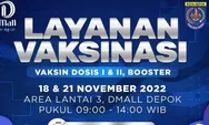 Dinkes Depok Akan Membuka Kembali Vaksinasi Covid-19 Di Dmall