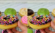 Resep Cara Membuat Donat Premium yang Viral di TikTok, Bisa Jadikan Ide Bisnis Untung Besar Membahana