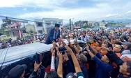 Anies Baswedan blusukan ke Tasikmalaya. Disambut meriah