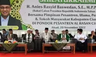 Silaturahmi Politik Anies Baswedan di Ciamis, Ponpes Al Hasan wakaf ruko Posko Pemenangan