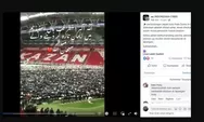 Viral Sholat Jamaah di Dalam Stadion Piala Dunia 2022 Qatar