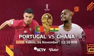 Jadwal Lengkap Piala Dunia 2022 Hari Ini, Ada Duel Portugal vs Ghana dan Brazil vs Serbia
