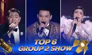 Sedang Tayang, DA 5 Top 6 Grup 2 Show, Sridevi, Mardon dan Jaya Bersaing Ketat Jadi Terbaik