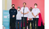 Presiden Jokowi minta masyarakat vaksin booster dosis kedua. Ajak gunakan vaksin Indovac, produk dalam negeri
