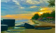 Destinasi Wisata ‘Pantai Batu Buaya’ Kalimantan Selatan, Ada Batu Mirip Kepala Buaya Lho!