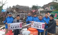 Peduli Korban Bencana Gempa Cianjur, GeoDipa Salurkan Bantuan Secara Langsung