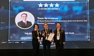 Sukses Kelola SDM bank bjb, Tedi Setiawan Raih The Best Human Capital Director Of The Year 2022