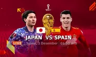 Jepang Vs Spanyol Piala Dunia 2022 : Prediksi Skor, Head to Head dan Susunan Pemain