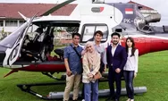 Naik Helikopter Bersama Lesti Kejora Kasih Sumbangan Korban Gempa di Cianjur, Begini Tanggapan Rizky Billar