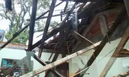 Atap SD Bantarjati 9 Bogor Ambruk, Tak Bisa Digunakan Sejak Oktober 2022