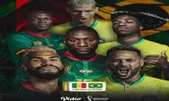 Link Nonton Pertandingan Kamerun Vs Brasil di Piala Dunia 2022 Tanggal 3 Desember 2022 Babak Penentuan 