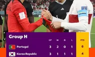 Korea Kalahkan Portulgal dan Tendang Uruguay Balik Kandang