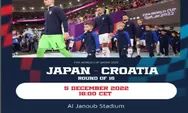 Head to Head Jepang Vs Kroasia di 16 Besar Piala Dunia 2022, 5 Desember 2022 Rekor Pertemuan dan Rangking