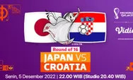 Link Nonton Live Streaming Jepang Vs Kroasia di 16 Besar Piala Dunia 2022, 5 Desember 2022 Siapa yang Menang?