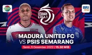 Link Live Streaming Madura United vs PSIS Semarang: Kesempatan Laskar Sape Kerrab Puncaki BRI Liga 1