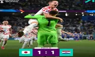 Kroasia Lolos ke Babak Perempat Final Piala Dunia 2022 Kalahkan Jepang, Kiper Kroasia Jadi Hero di Adu Penalti