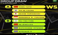 Hasil Drawing BWF World Tour Final 2022 Babak Penyisihan Grup, Gregoria Mariska Ada di Grup Neraka