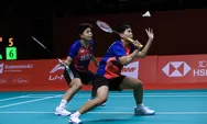 Head to Head Apriyani Rahayu/Siti Fadia vs Zhang Shu Xian/Zheng Yu BWF World Tour Finals 2022 Babak Penyisihan