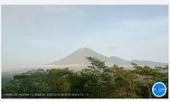 Erupsi Gunung Semeru terjadi kembali pagi ini dengan ketinggian letusan 300 meter