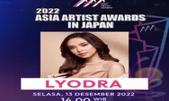 Hebat, Lyodra Bakal Tampil di Asia Artist Awards 2022 di Jepang  13 Desember 2022, Simak Daftar Line Upnya