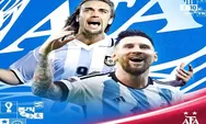 Link Nonton Live Streaming Argentina vs Kroasia di Semi Final Piala Dunia 2022,14 Desember 2022 Jangan Kelewat