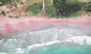 WOW Pink Beach-nya Sumatera Utara, Pantai Gawu Soyo, Tak Kalah Menawan Dibanding Labuan Bajo