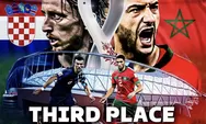 2 Link Live Streaming Kroasia vs Maroko di Perebutan Juara 3 Piala Dunia 2022 Kick Off Malam Ini Pukul 22.00