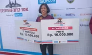 Jadi yang Tercepat, Odekta Elvina Naibaho Pecahkan Rekornya Sendiri di Semarang 10K