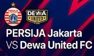 Link Nonton Live Streaming Persija Jakarta vs Dewa United di BRI Liga 1 2022 2023, 20 Desember 2022 Malam Ini