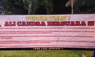Sengketa PT. Alam Sutera Realty Tbk. vs Ali Chandra, Beredar Spanduk Bernada Protes