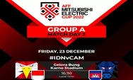 Link Live Streaming Indonesia vs Kamboja di Piala AFF 2022, 23 Desember 2022 Pukul 16.30 WIB Jangan Kelewatan