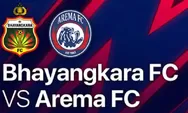 Link Live Streaming Bhayangkara FC vs Arema FC di BRI Liga 1 2022 2023 Hari Ini Pukul 18.00 WIB Semakin Seru