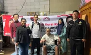 42 Penyandang Disabilitas dan Manula di Kabupaten Tegal Terima Kursi Roda dari Anggota DPR RI Dewi Aryani