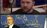Iran geram akibat pernyataan Presiden Ukraina Volodymyr Zelenskyy yang menduhnya bantu Rusia