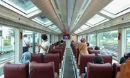 KAI kenalkan kereta Panoramic jurusan Stasiun Gambir-Yogya selama libur akhir tahun, ini harga tiketnya