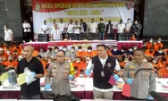 Operasi Sikat Jaya Polda Metro Jaya berhasil sikat 168 pelaku tindak kejahatan di wilayah Jabodetabek