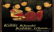 Sinopsis Film India Kabhi Khushi Kabhi Gham Dibintangi Shah Rukh Khan, Hrithik Roshan,Tayang Hari Ini di ANTV