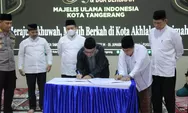 Wali Kota Apresiasi MUI Kota Tangerang Tingkatkan Kualitas SDM Masyarakat