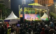 Warga Jakarta Antusias Menikmati Hiburan Musik di Bundaran HI