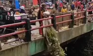 Video warga buang sampah ke sungai bikin darah tinggi, isinya sampai sekarung penuh