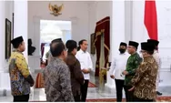 Presiden Jokowi Terima Kunjungan Ketua Umum PBNU di Istana Negara