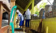 Capek Usai Bersihkan Lumpur Banjir Pertama Belum Hilang, Siswa SMPN 9 Kebanjiran Lagi